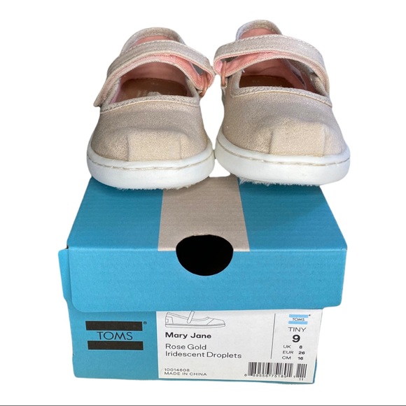 Toms Other - TOMS Rose Gold Mary Janes